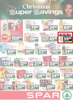 SPAR & SUPERSPAR Western Cape : Christmas Super Savings (08 December - 28 December 2025), page 1