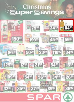 SPAR & SUPERSPAR Western Cape : Christmas Super Savings (08 December - 28 December 2025), page 1