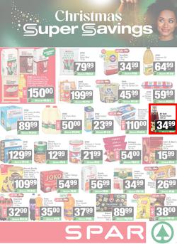 SPAR & SUPERSPAR Western Cape : Christmas Super Savings (08 December - 28 December 2025), page 1