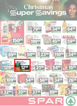 SPAR & SUPERSPAR Western Cape : Christmas Super Savings (08 December - 28 December 2025), page 1