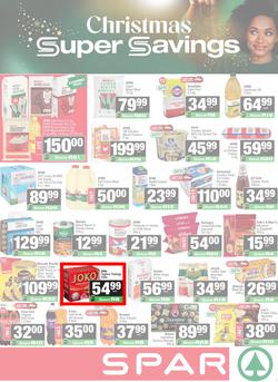 SPAR & SUPERSPAR Western Cape : Christmas Super Savings (08 December - 28 December 2025), page 1