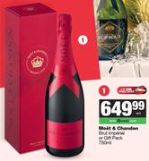 Moet & Chandon Brut Imperial Or Gift Pack-750ml Each