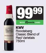 KWV Roodeberg Classic Blend Of Red Varietals-750ml