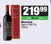 Meerlust Red In Gift Tin-750ml