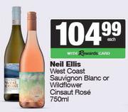 Neil Ellis West Coast Sauvignon Blanc Or Wildflower Cinsaut Rose-750ml Each
