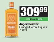 Jagermeister Orange Herbal Liqueur-750ml