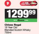 Chivas Regal 18 Year Old Blended Scotch Whisky-750ml