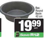 Evo Round Basin 42cm