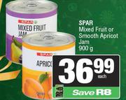Spar Mixed Fruit Or Smooth Apricot Jam-900g Each