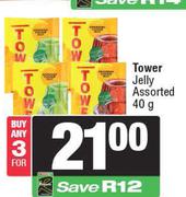 Tower Jelly Assoorted-For Any 3 x 40g