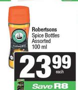 Robertsons Spice Bottles Assorted-100ml 