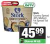 Stork Country Spread 40% Medium Fat Spread Tub-1Kg