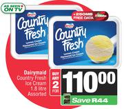 Dairymaid Country Fresh Ice Cream Assorted-For Any 2 x 1.8Ltr