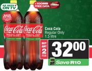Coca Cola Regular Only-For 2 x 1.5L