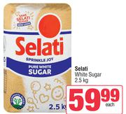 Selati White Sugar-2.5Kg Each