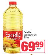 Excella Sunflower Oil-2L Each