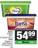 Rama Original 60% Far Spread Tub Or Flora Regular Or Light Medium Fat Spread Tub-1kg Each