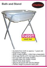 Chelino baby cheap bath stand