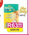 Pampers New Baby(43's Pack)-Each