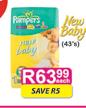 Pampers New Baby(43's Pack)-Each