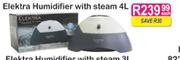 Elektra Humidifier With Steam-4L Each