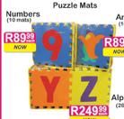 Puzzle Mats Numbers-10's