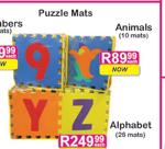Puzzle Mats Animals-10's