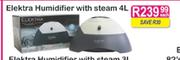 Elektra 4L Humidifier With Steam-Each