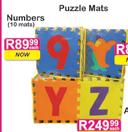 Puzzle Mats 10's Numbers