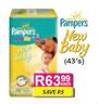 Pampers New Baby - 43's