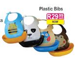 Baby Leo Plastic Bibs-Each