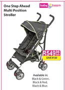 Baby Boom One Step Ahead Multi Position Stroller