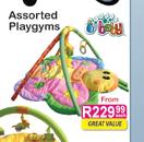 Assorted Playgyms-Each