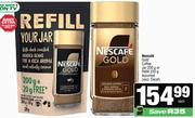Nescafe Gold Coffee Jar 200g Or Refill 220g Assorted