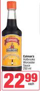 Colman's Holbrooks Worcester Sauce-250ml