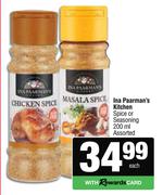 Ina Paarman's Kitchen Spice Or Seasoning Assorted-200ml