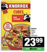 Knorrox Stock Cubes Assorted-24s