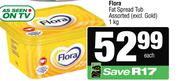 Flora Fat Spread Tub Assorted-1Kg