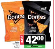 Doritos Corn Chips Assorted-For 2 x 145g