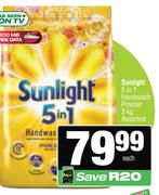 Sunlight 5 In 1 Handwash Powder Assorted-3Kg