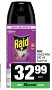 Raid Insect Killer Assorted-300ml