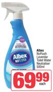 Albex No Flush Lavender Toilet Water Neutraliser-500ml