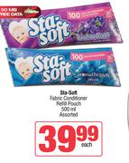Sta Soft Fabric Conditioner Refill Pouch Assorted-500ml