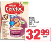 Nestle Cerelac Baby Cereal Assorted-200g