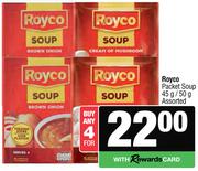 Royco Packet Soup Assorted-For Any 4 x 45g/50g