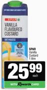 Spar Vanilla Custard-1Ltr