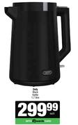 Defy 1.7Ltr Black Kettle