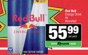 Red Bull Energy Drink Assorted 4s Pack-Per Pack