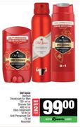 Old Spice Deodorant 150ml,Shower Gel 400ml,Stick Deodorant 50ml Or Anti-Prspirant Gel 70ml-For Any 2