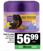 Dark & Lovely Fat Protein Hair Relaxer Assorted-250ml